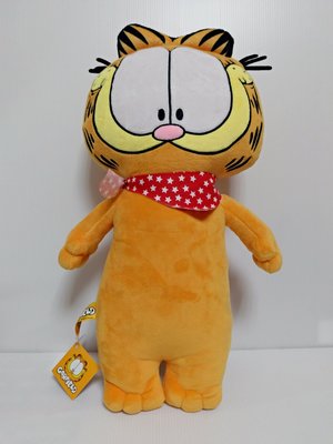 加菲貓 絨毛 玩偶 布偶 Garfield 娃娃 收藏 佈置 卡通 擺飾 抱枕 現貨 約43CM