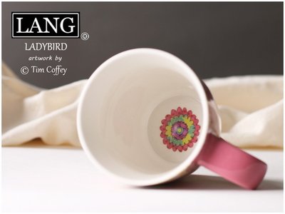 【熱銷精選】美國LANG 厚實大容量馬克杯陶瓷杯咖啡杯奶茶杯 清新甜美 500ML