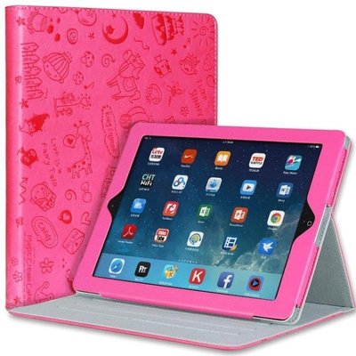 熱賣中 蘋果ipad4保護套iPad2平板殼子3外殼皮套9.7英寸全包可愛卡通外套