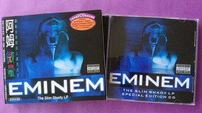 【鳳姐嚴選二手唱片】阿姆 EMINEM / 微暈 The Slim Shady LP (2CD影音加值版)