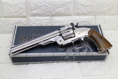 台南 武星級 WG MAJOR3 美式折輪 手槍 CO2槍 銀 ( 左輪槍美國折輪史密斯威森牛仔警長BB槍BB彈玩具槍