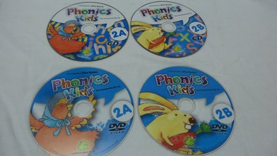【彩虹小館】共6片CD+DVD~初階英語拼讀系列 Phonics Kids 2.3.4_東西出版_Y17