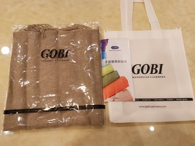 加長款名牌GOBI 100%喀什米爾純羊毛披肩圍巾 精緻送禮