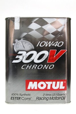 【易油網】MOTUL 300V CHRONO 10W40 CHRONO 汽柴車機油 100%合成 雙酯基