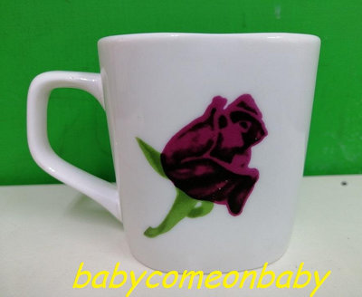 生活用品 玫瑰 花朵 馬克杯 咖啡杯