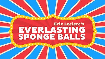 [魔術魂道具Shop]層出不窮的海綿球~Everlasting Sponge Balls by Eric Leclerc