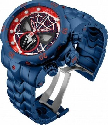 《大男人》MARVEL漫威限量款Invicta #7043VENOM蜘蛛人瑞士大錶徑50MM個性潛水錶，非常稀有(本賣場全現貨)