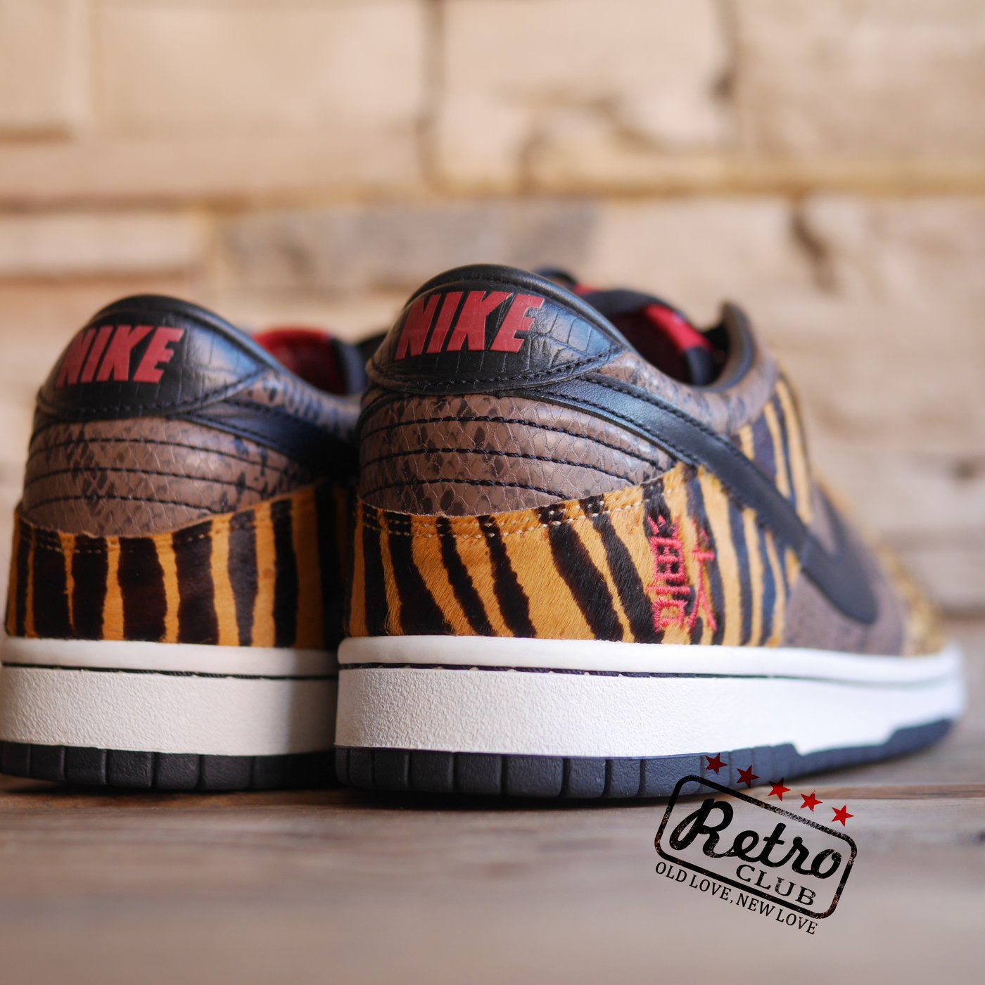 Retro CLUB【 一元起標】【二手】NIKE DUNK LOW PREMIUM BEAST PACK