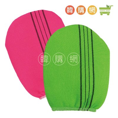 韓國手套搓澡巾 (1入)X2組(綠&紅隨機出貨)【韓購網】
