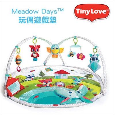 ✿蟲寶寶✿【美國 Tiny Love】Meadow Days™ -玩偶遊戲墊 - 狐狸兔