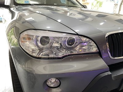 《※台灣之光※》全新 BMW 寶馬 E70 X5 08 09 10年專用高品質晶鑽光圈魚眼投射HID頭燈大燈組