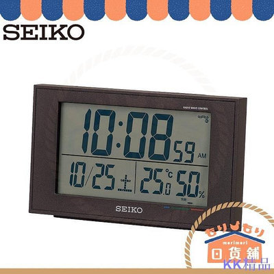 全館免運 日本 精工 SEIKO 多功能數位時鐘 溫度 濕度 鬧鐘 大字幕時鐘 賴床貪睡 座鐘 BC402W BC402