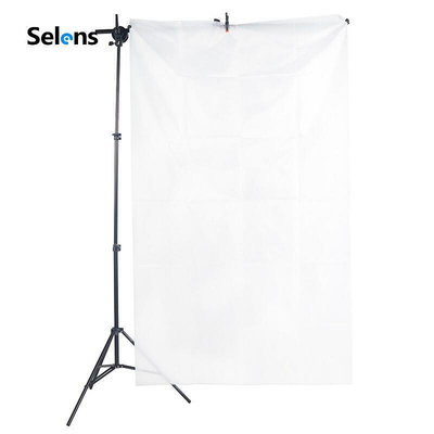 Selens 攝影柔光布 白色柔光布 拍攝照相 透光背景布 純白布攝影布 1234M x 1.7M 用於攝