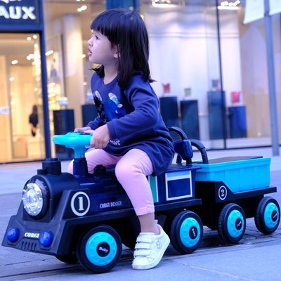 【阿LIN】800310 LD301 小火車 電動小火車 可2人以上騎乘 早教 音樂 噴霧 兒童騎乘