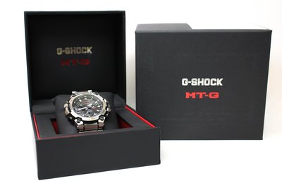 【台南橙市3C】CASIO G-SHOCK MTG B3000D-1A 太陽能x藍牙 電波雙核心防護腕錶  #81502