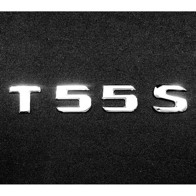 Benz 賓士  T55S 電鍍銀字貼 鍍鉻字體 後箱字體 車身字體 字體高度28mm