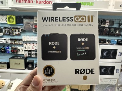 禾豐音響 RODE｜Wireless GO II Single 一對一無線麥克風 公司貨