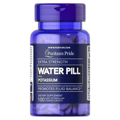 【促銷多件優惠】普麗普萊 體內環保 鉀平衡 排水丸100粒 Water Pill美商Puritan's Pride