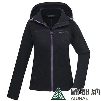 (登山屋)女款PRIMALOFT刷毛保暖外套/刷毛外套(A1GA2018W黑)