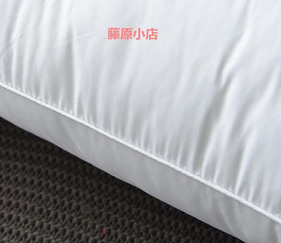 酒店枕頭枕芯成人家用羽絲絨枕頭單人48x74學生枕
