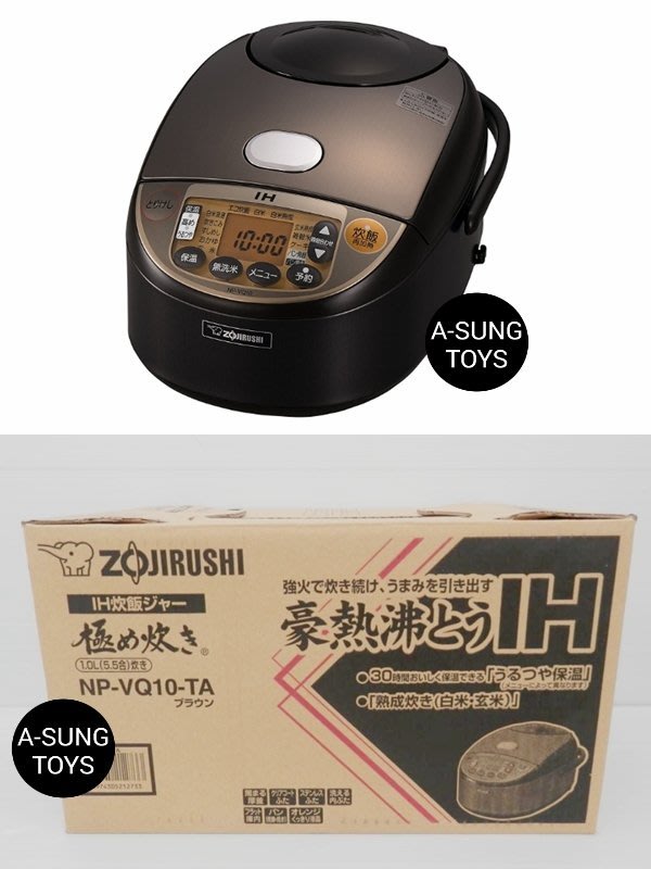 【空運】 zojirushi 象印NP-VQ10 黑圓厚釜內鍋IH電子鍋6人份六人份