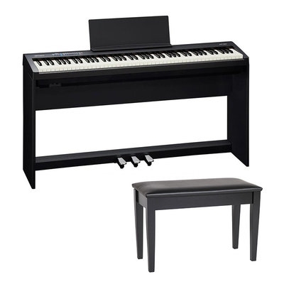 【三木樂器】全新原廠全配公司貨 現貨 Roland FP-30 FP30 電鋼琴 數位鋼琴 鋼琴 電子鋼琴 樂蘭 黑色