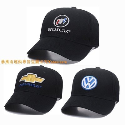 【熱賣精選】別克雪費蘭福特汽車標志品牌帽子F1賽車帽工作維修銷售棒球鴨舌帽-LK174219