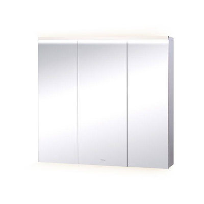 《振勝網》高評價 價格保證! Caesar 凱撒衛浴 EM0180A LED 三門鏡櫃(純白) 80cm