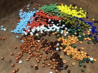 原住民串珠材料 / DIY串珠 / 琉璃素珠 / 小孔琉璃珠 / 小包裝20G裝 / 外徑直徑2mm