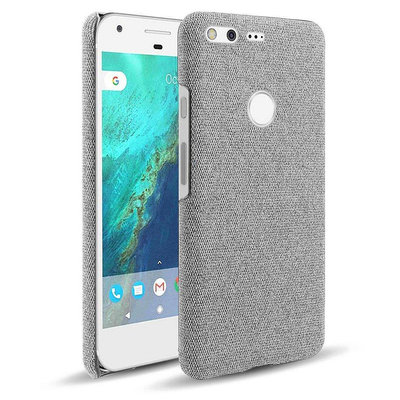 手機保護殼pixel 1布紋手機殼布面織物Google pixel xl保護套極-3C玩家