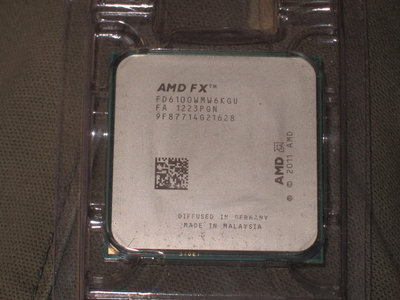 售:AMD FX-6100 3.3G   AM3+  6核心CPU  (良品)