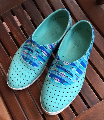正品Native Shoes JERICHO 女鞋-海洋風 W9/M7(24.5-25)