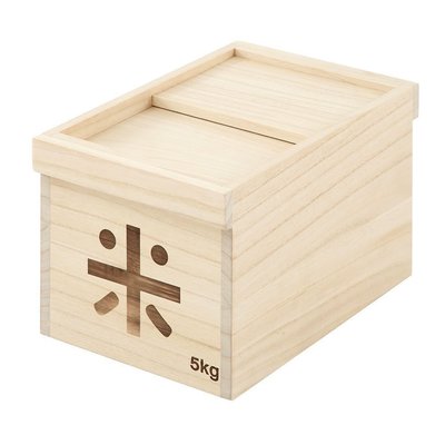 【天翼~日の良品代購】日本製 桐木儲存箱 米箱5kg 食物箱