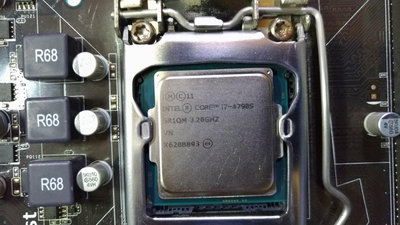 【戰】Intel Core~i7-4790S~CPU-正式版~四核心~3.20 G~1150 腳位~一切正常～免運費～~