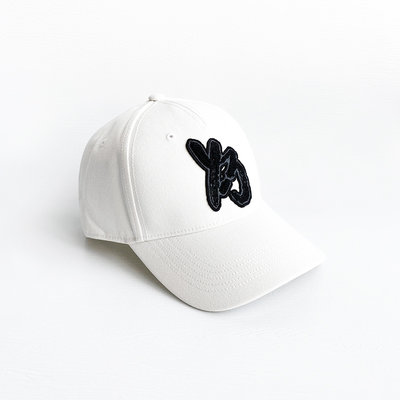 美國百分百【全新真品】Y-3 山本耀司 Yamamoto 帽子 休閒 配件 潮牌 LOGO 棒球帽 米白色 CK38