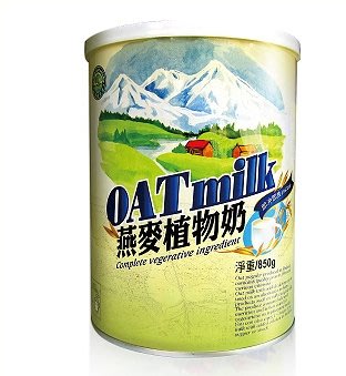 綠源寶 大燕麥植物奶 燕麥高鈣植物奶 850公克 罐裝