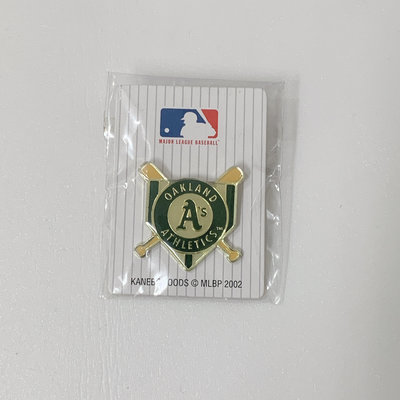 EA-美國職棒【奧克蘭運動家】MLB LOGO隊徽徽章