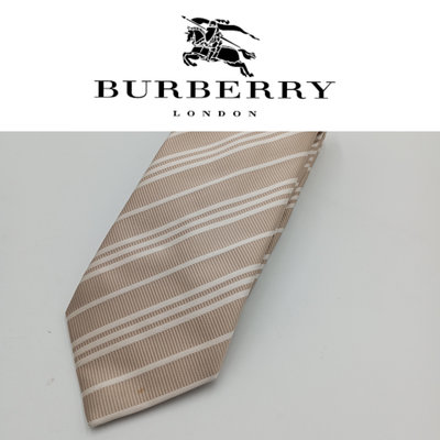 【皮老闆二店】 二手真品 BURBERRY 領帶 西裝領帶 精品領帶 男用領帶 手打領帶 100%絲  義大利製 領504