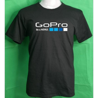 現貨：Gopro hero t 恤帽子時尚熱賣男士大碼男上衣棉 t 恤男士生日禮物