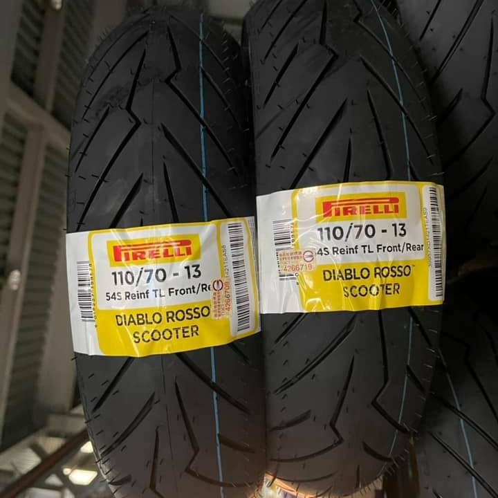 PIRELLI 2925300 DIABLO ROSSO SCOOTER oka8019227292534 オンロード スクーター タイヤ  ディアブロロッソスクーター ピレリ フロント用 ミニバイク 66％以上節約 オンロード