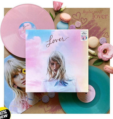 【二手】 【現貨】Taylor Swift lover target1377 唱片 黑膠 CD【吳山居】