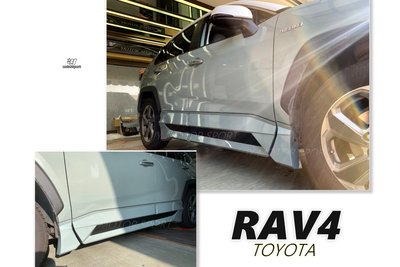 小傑車燈精品--全新 RAV-4 RAV4 五代 19 20 日規 M版 MODELLISA 側裙 空力套件 含烤漆