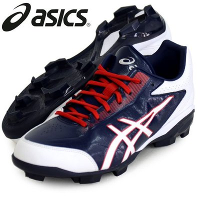 棒球世界全新19年 asics亞瑟士 STARSHINE 2 棒壘球膠釘鞋 1121A012-401特價深藍白紅配色