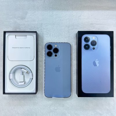 ➰極新二手機✨iPhone 13 pro 128G/256G 藍色💙台灣公司貨 13pro 藍
