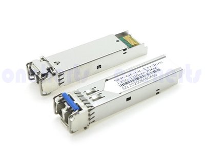 萬赫 現貨 SFP-GE-LX 1310nm SMF 20km GBIC 光纖模塊 單模雙工 1.25G 單模模塊 光電
