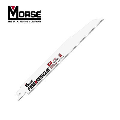 【達利商城】美國 摩斯 MORSE 軍刀鋸片 消防鋸片 RBFR96214 9吋 切割不鏽鋼 14齒 5支裝