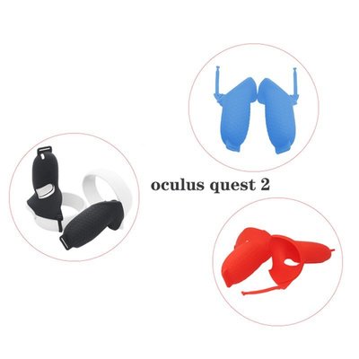 Oculus Quest 2 VR觸摸控制器保護膜矽膠套皮膚保護套手柄保護套