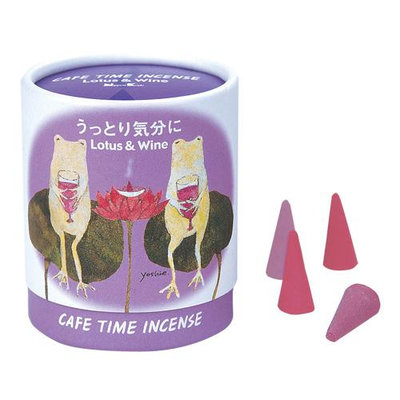 【日本香堂】Nippon Kodo 咖啡時光錐形薰香-陶醉的心情(青蛙)［現貨/開發票］