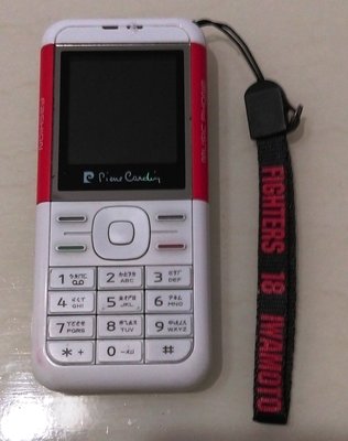 Pieve Cardin PC-K1手機  皮爾卡登  購買價：58元