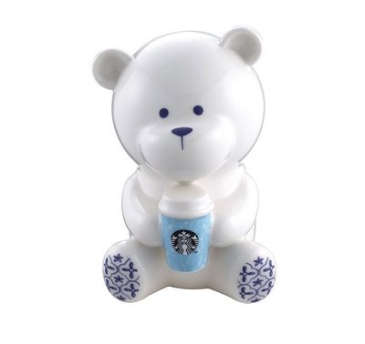 Starbucks星巴克~台灣 22週年 限量 小熊 夥伴造型 撲滿 /存錢筒  ☆全新~易碎品歡迎面交